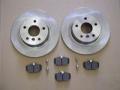 .Rear Discs and Pad Kit Axle Set D2 P38 (Delphi) SDB000470AP x2 SFP500130AP x1